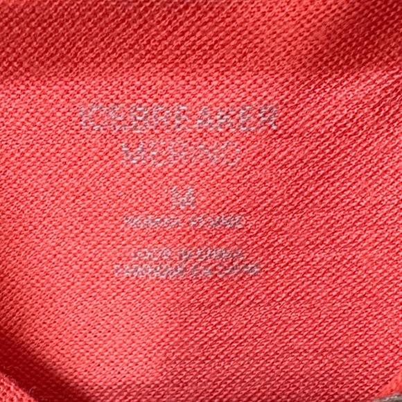 Icebreaker Coral-Red Button-Down Polo Top - Picture 2 of 7